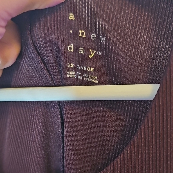 a new day Dark Purple Tank Top - Picture 4 of 7